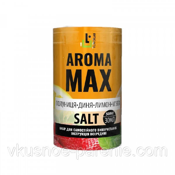 Комплект Aroma MAX FlavorLab 30 мл Полуниця Диня Лимон М'ята