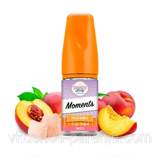 Ароматизатор Dinner Lady Peach Bubble Concentrate 30 мл (Персиковая жвачка)