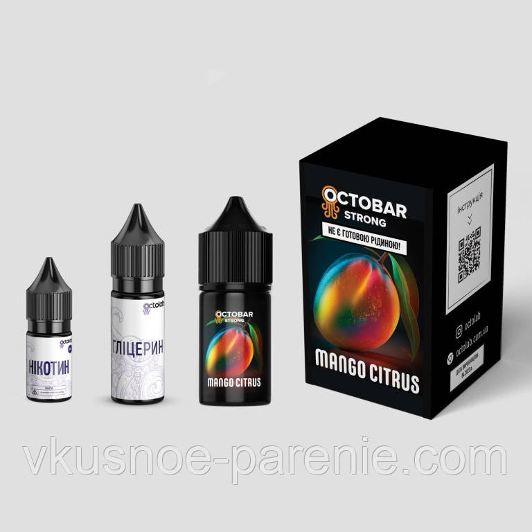 Комплект Octobar Strong 30 мл Mango Citrus (Манго Мандарин)
