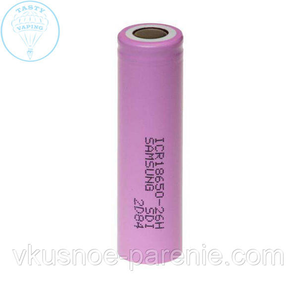 Аккумулятор 18650 Samsung 26H 2600 mAh 5,20 А