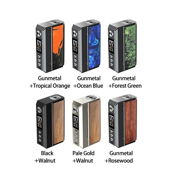 Бокс мод VOOPOO DRAG 4 177W Black Walnut оригінал