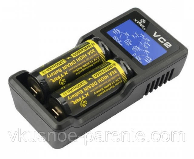 Зарядний пристрій XTAR VC2