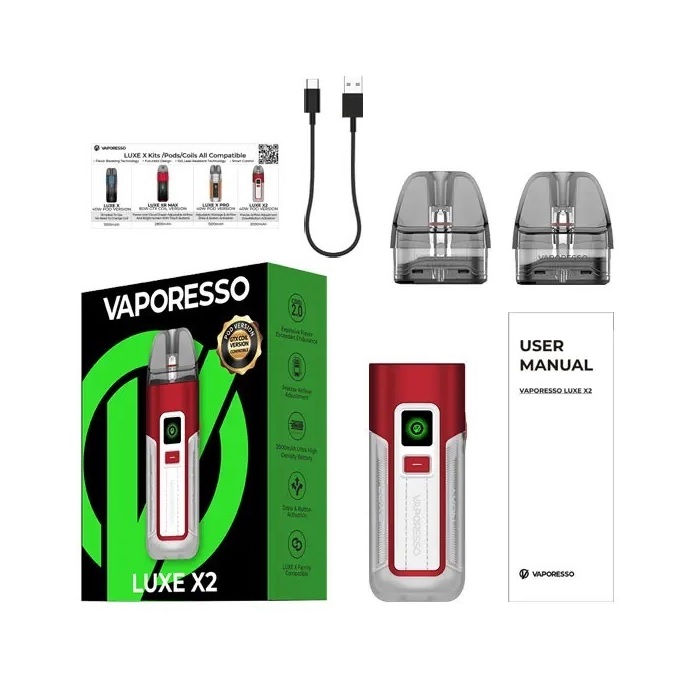 Vaporesso LUXE X2 Pod Kit 2000mAh - електронна сигарета підсистема оригінал