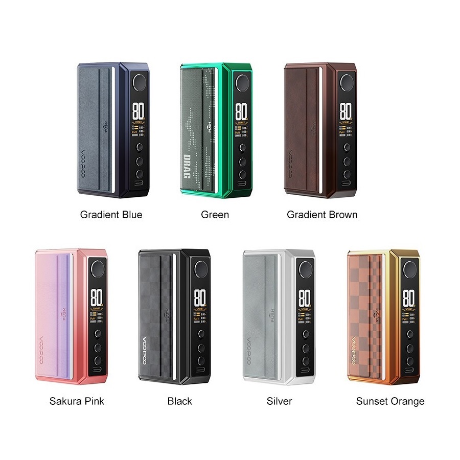 Бокс мод VOOPOO DRAG 5 177W оригінал