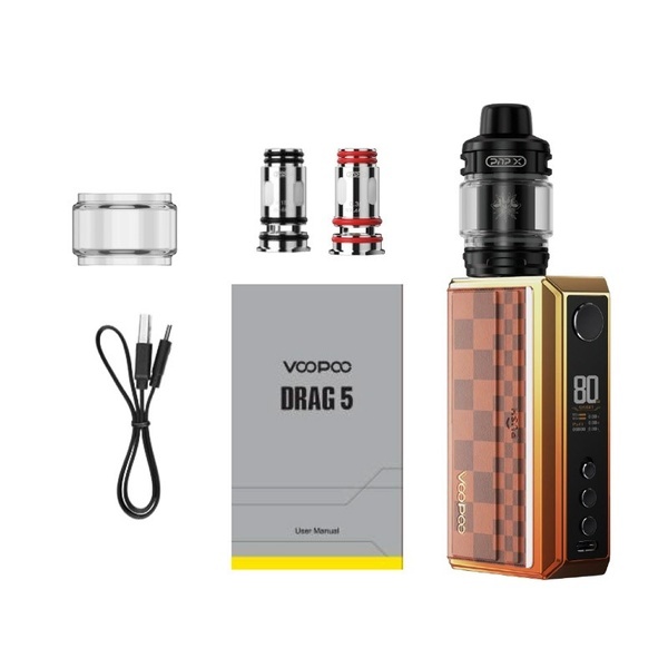 Voopoo DRAG 5 177W Kit with Uforse-X Tank - електронна сигарета оригінал