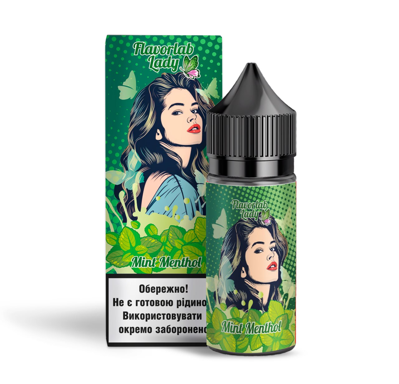 Комплект Lady FlavorLab 30 мл Mint menthol (М'ята ментол)