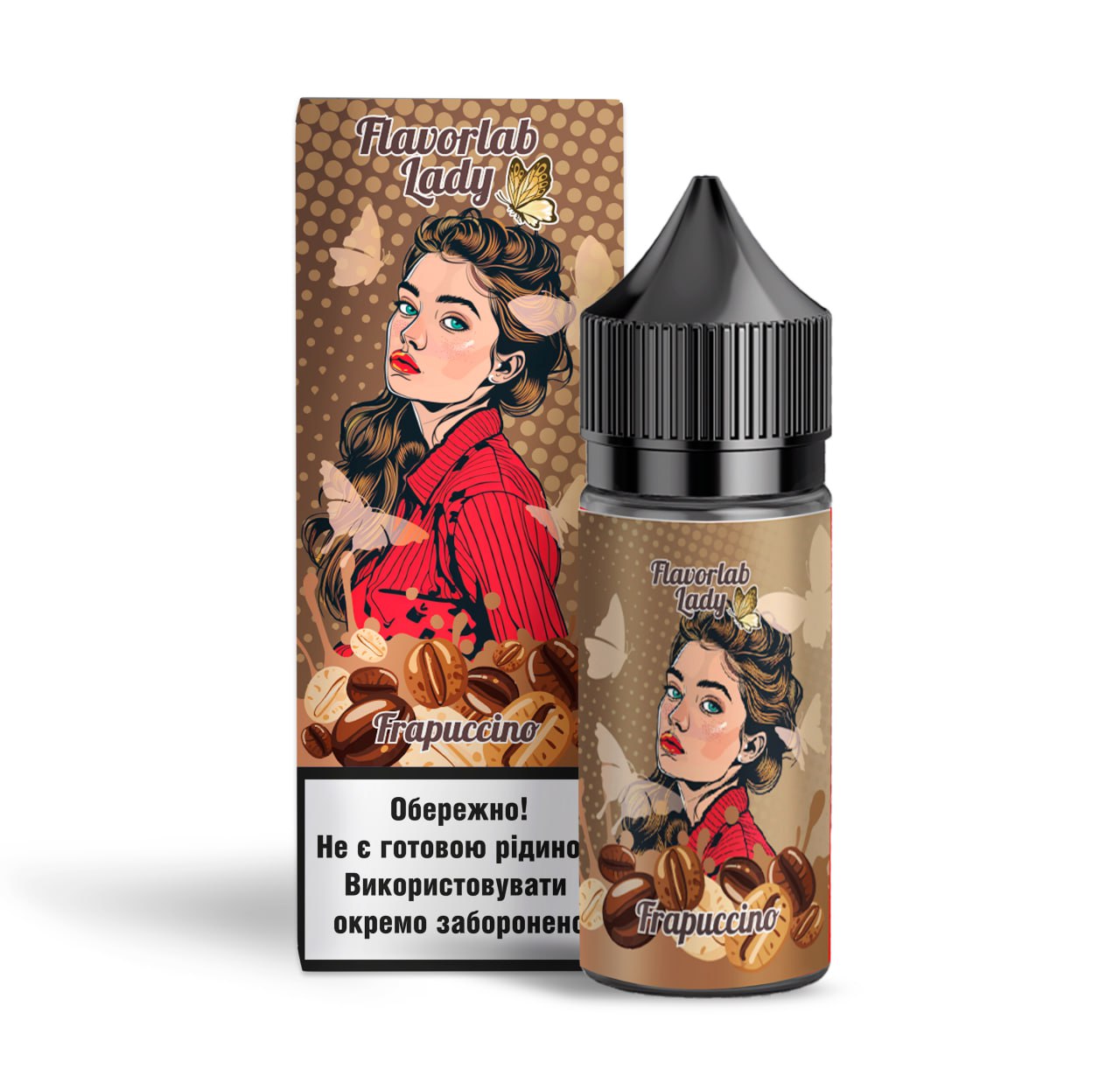 Комплект Lady FlavorLab 30 мл Frapuccino (Кава вершки ваніль)