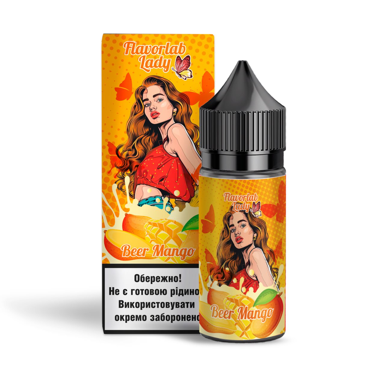 Комплект Lady FlavorLab 30 мл Beer mango (Пиво манго)