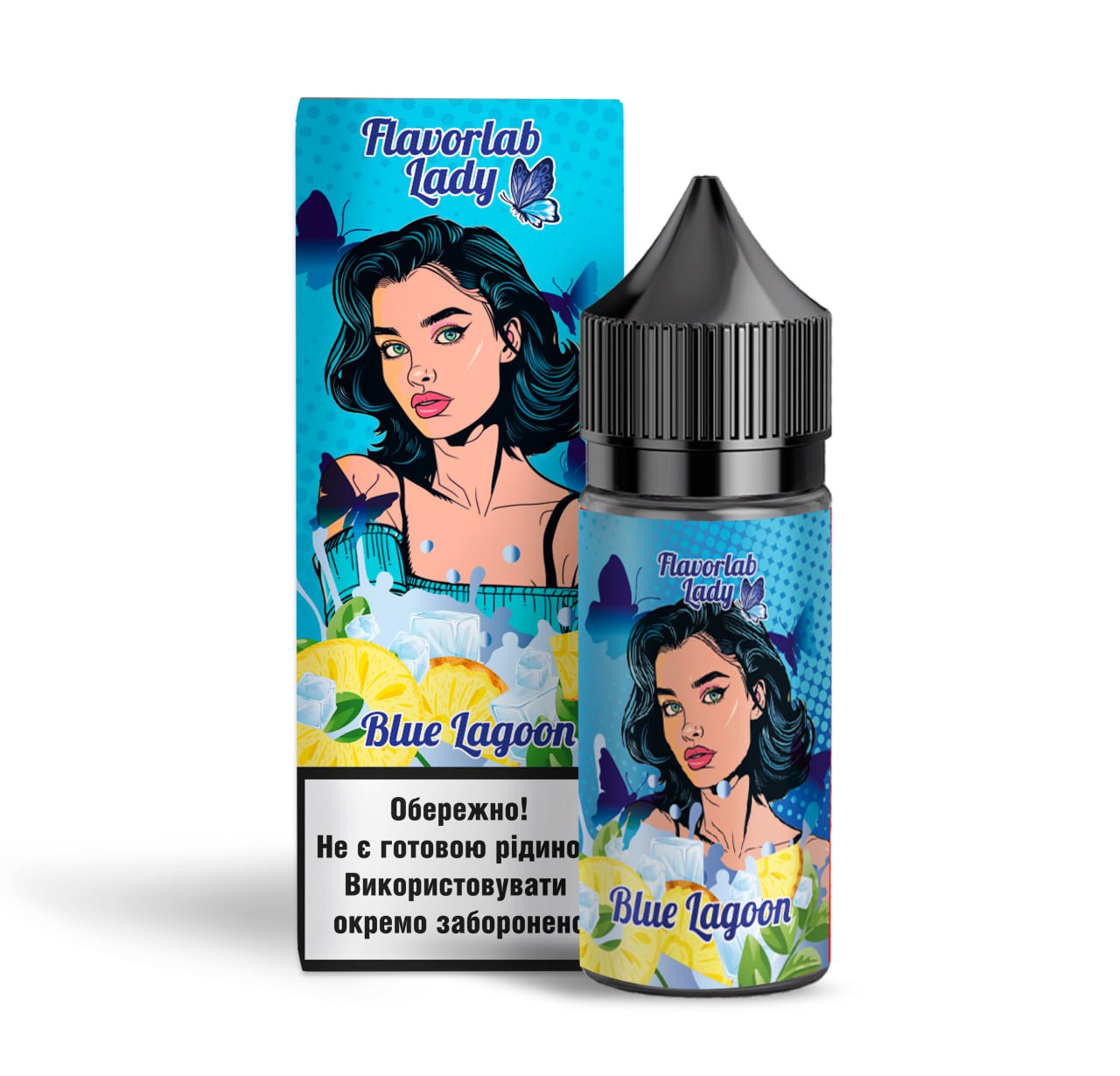 Комплект Lady FlavorLab 30 мл Blue Lagoon (Блакитна лагуна)