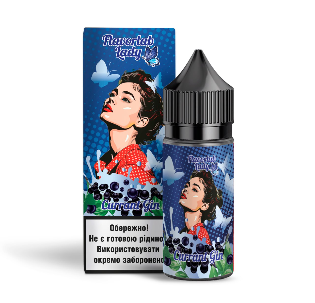 Комплект Lady FlavorLab 30 мл Currant gin (Джин смородина)
