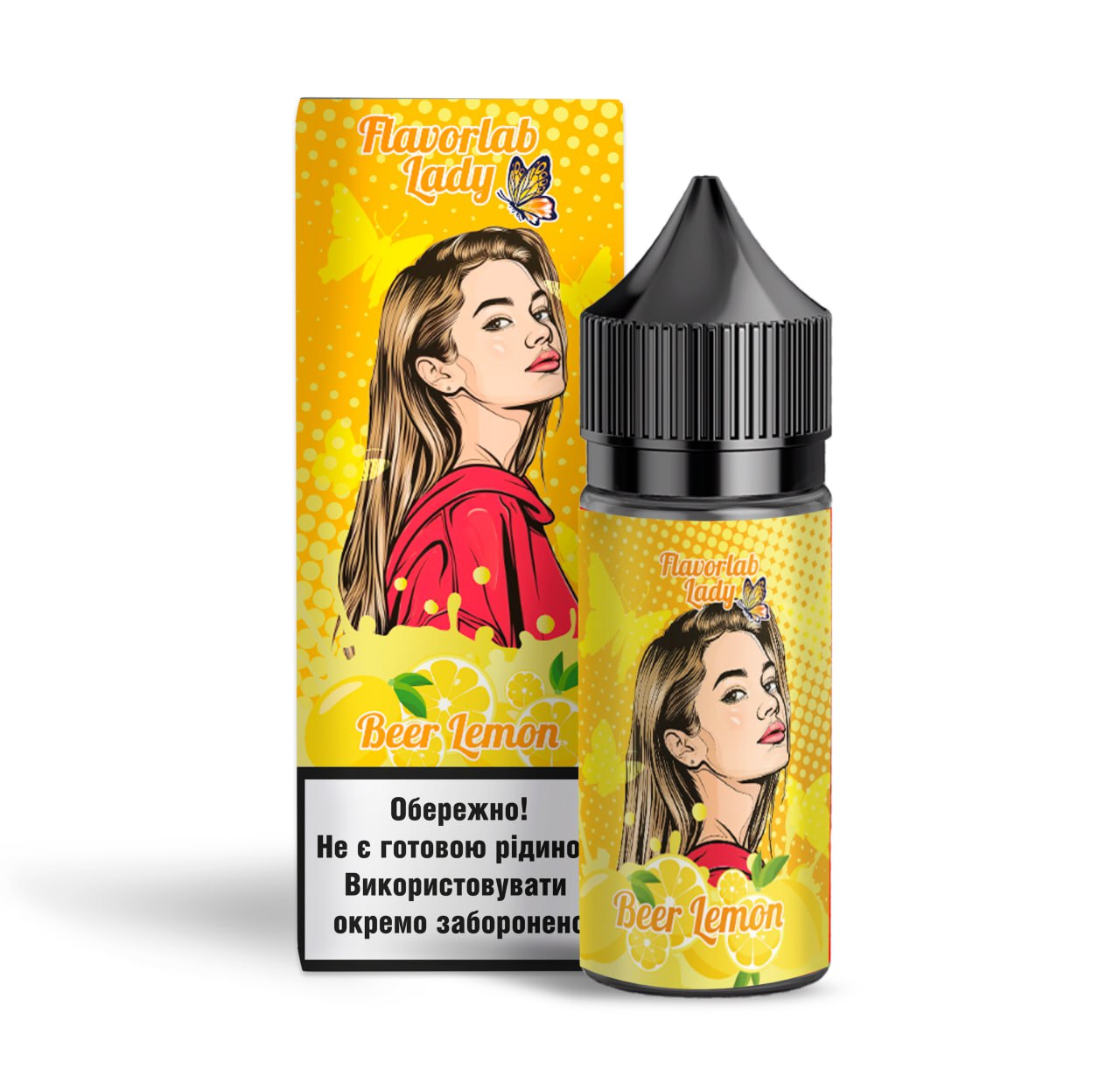 Комплект Lady FlavorLab 30 мл Beer lemon (Пиво лимон)