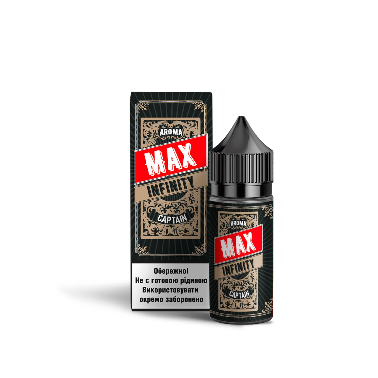 Комплект Infinity MAX FlavorLab 30 мл Captainr (Тютюн з травами)