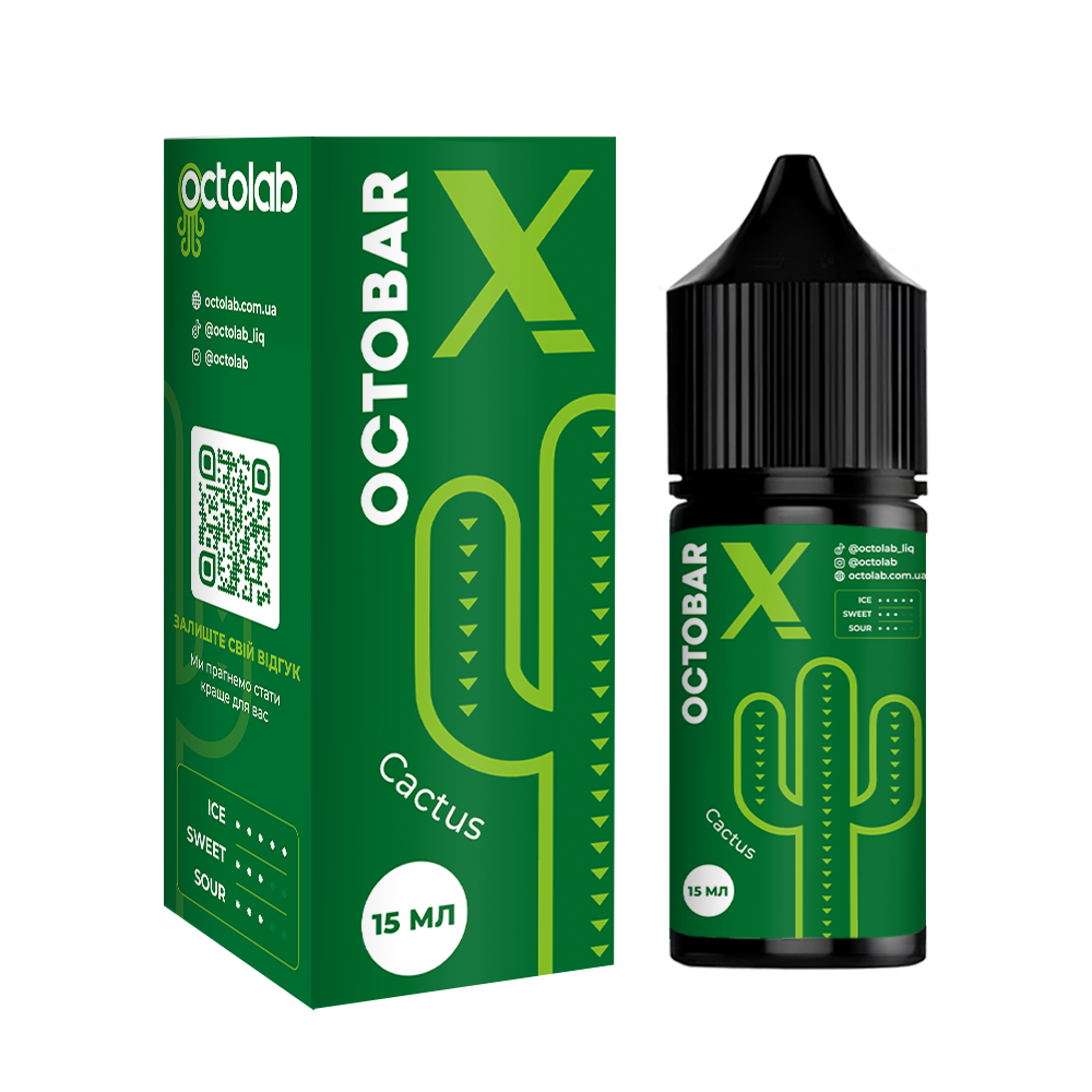 Комплект Octobar X 30 мл Cactus Ananas (Кактус ананас)