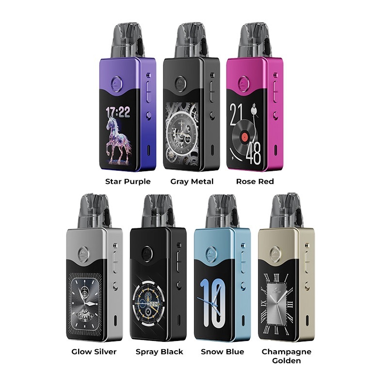 Voopoo Vinci E120 Pod Mod Kit 120W 4500mAh Glow Silver - електронна сигарета підсистема оригінал