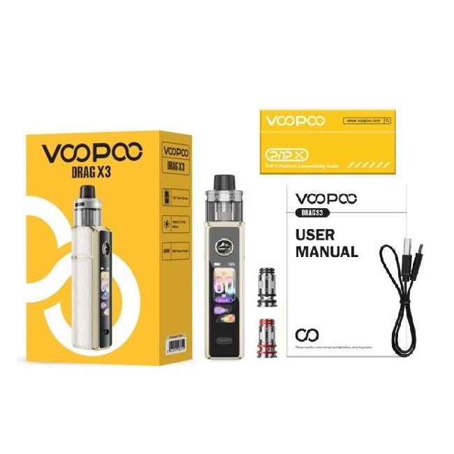 Voopoo DRAG X3 Pod Mod Kit 80W - електронна сигарета підсистема оригінал