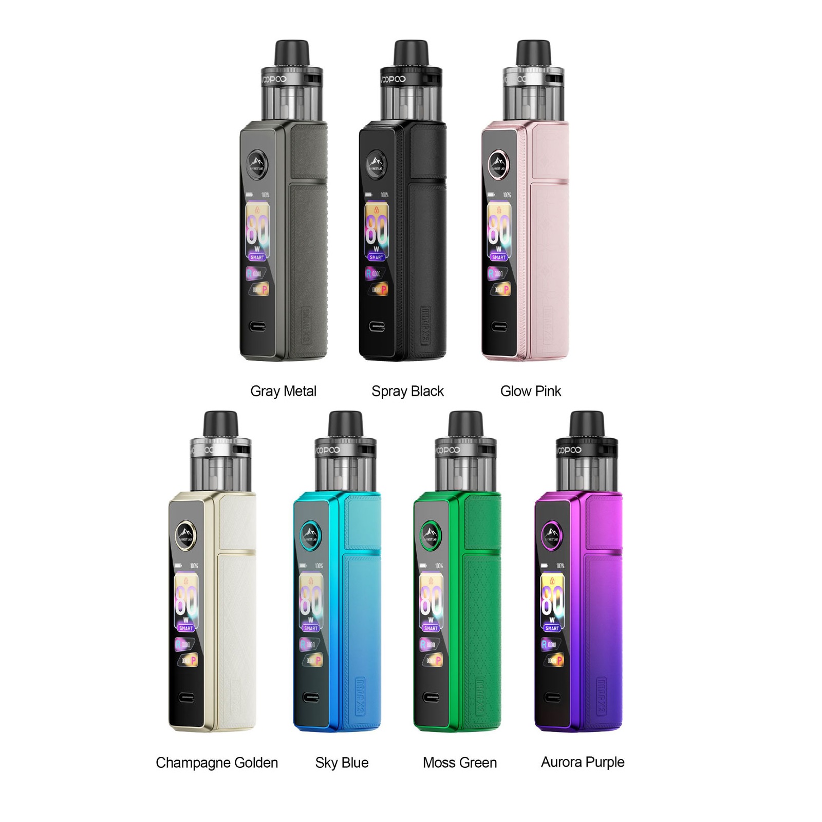 Voopoo DRAG X3 Pod Mod Kit 80W - електронна сигарета підсистема оригінал