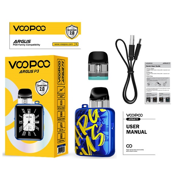 Voopoo Argus P3 Pod Kit 1500mAh &mdash; електронна сигарета підсистема оригінал