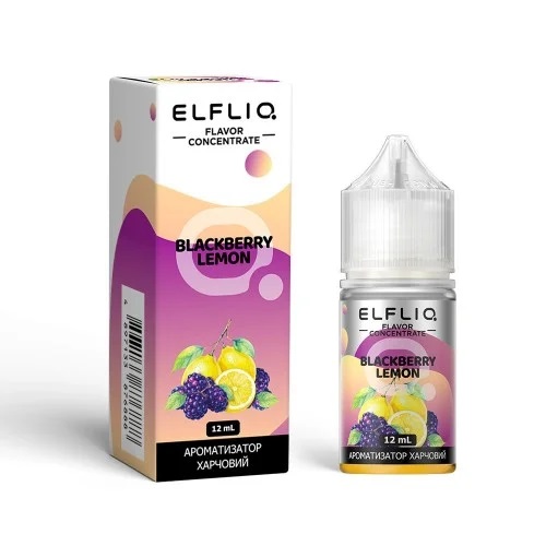 Комплект ELFLIQ 30 мл Blackberry Lemon (Ожина Лимон)