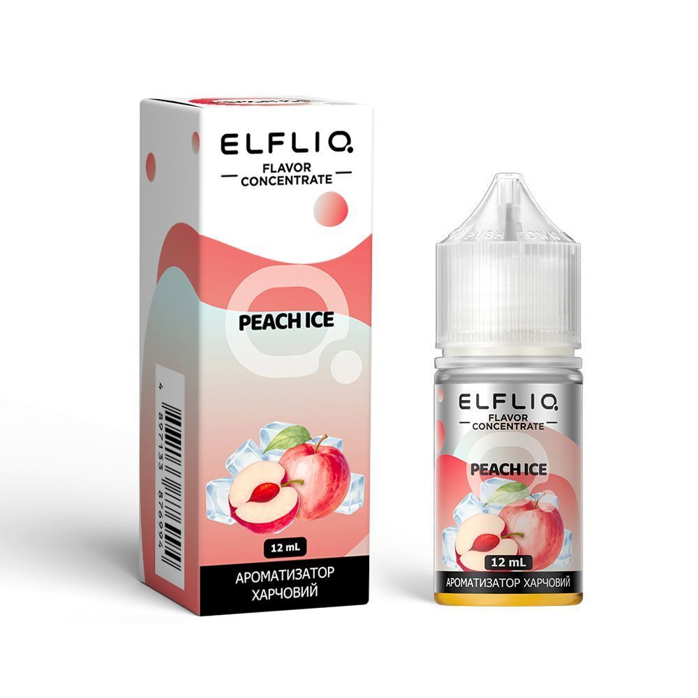 Комплект ELFLIQ 30 мл Peach Ice (Персик Лед)