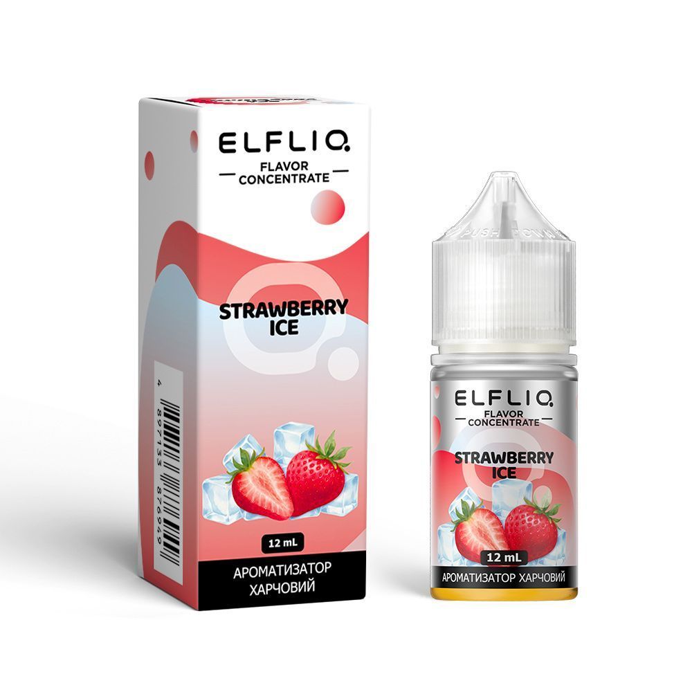 Комплект ELFLIQ 30 мл Strawberry Ice (Клубника Лед)