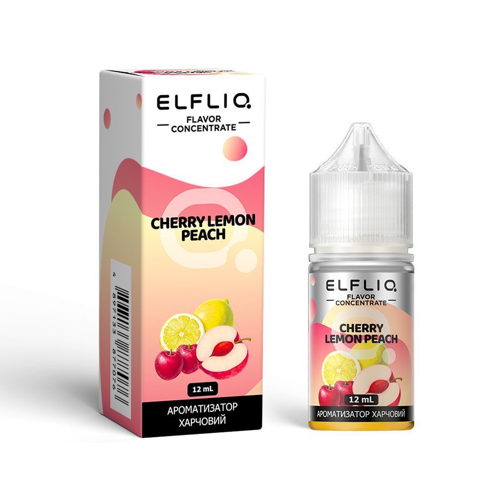 Комплект ELFLIQ 30 мл Cherry Lemon Peach (Вишня Лимон Персик)