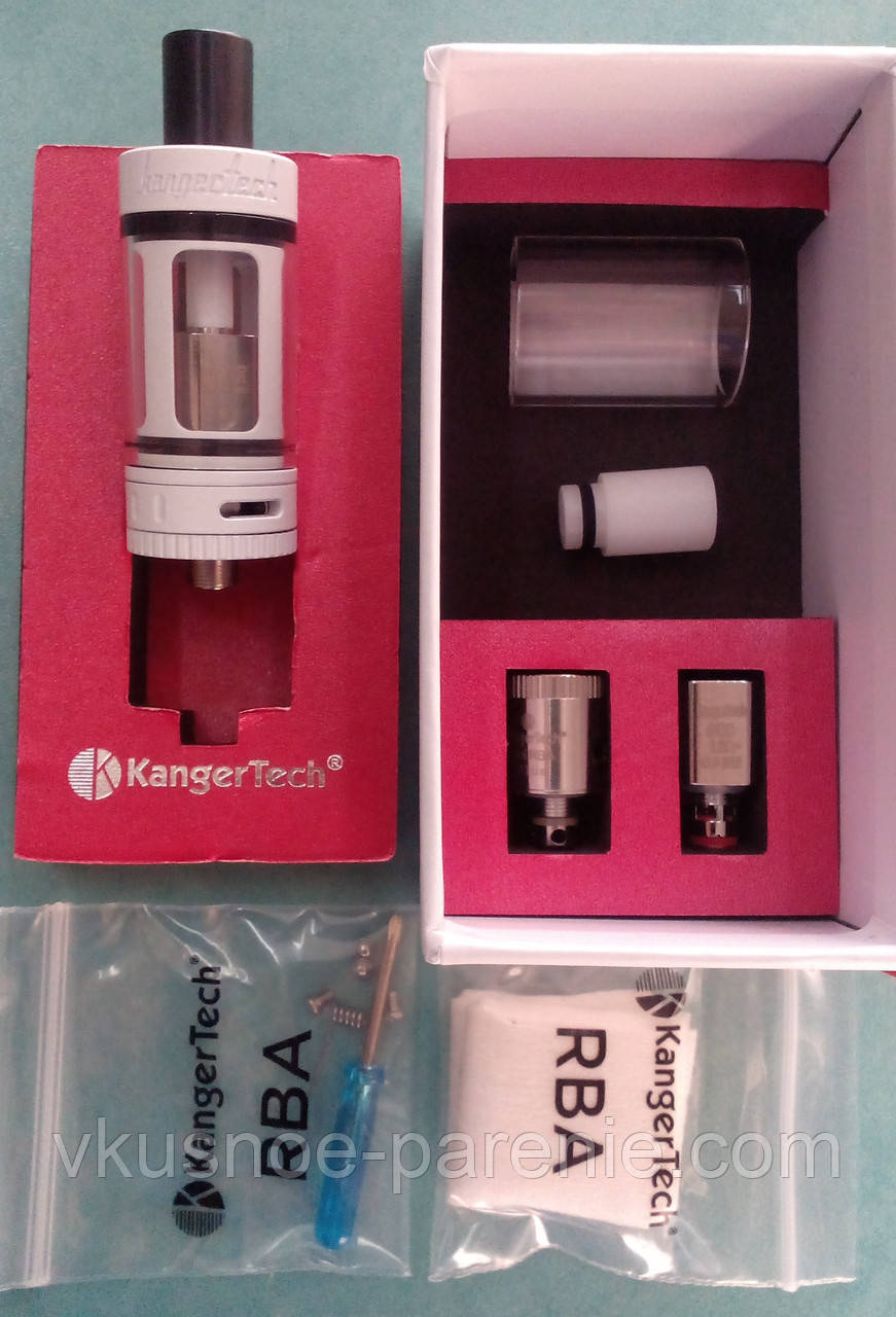 Атомайзер Subtank Mini KangerTech 4,5 мл білий