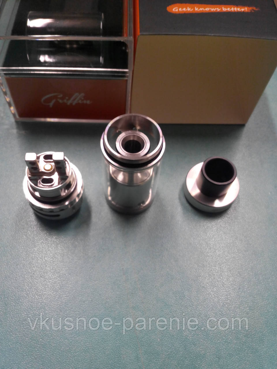 Атомайзер Griffin 22 GeekVape 3,5 мл сталь оригінал