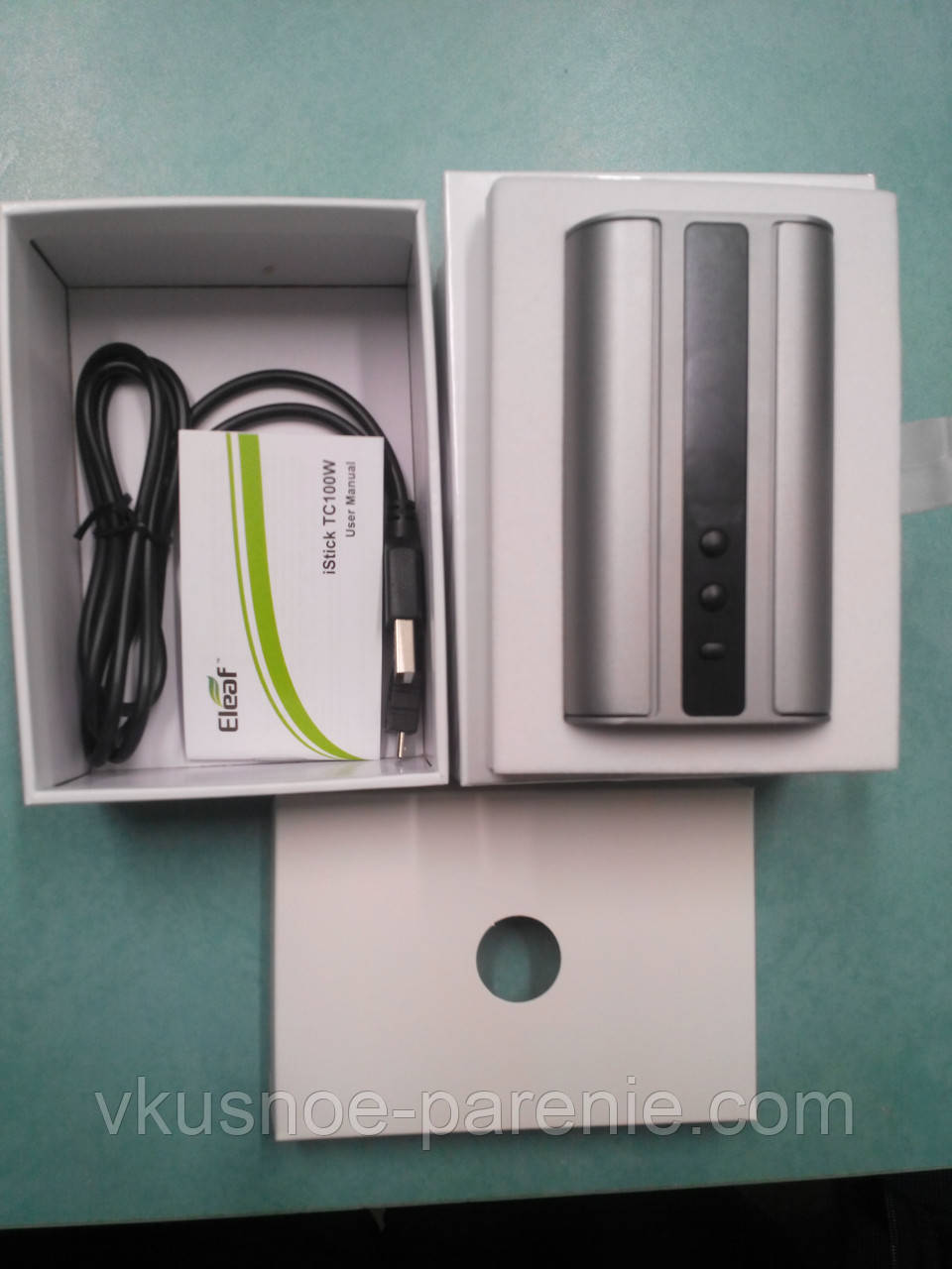 Батарейний МОД Eleaf iStick 100W TC (варівольт/варіват/ТК) сірий