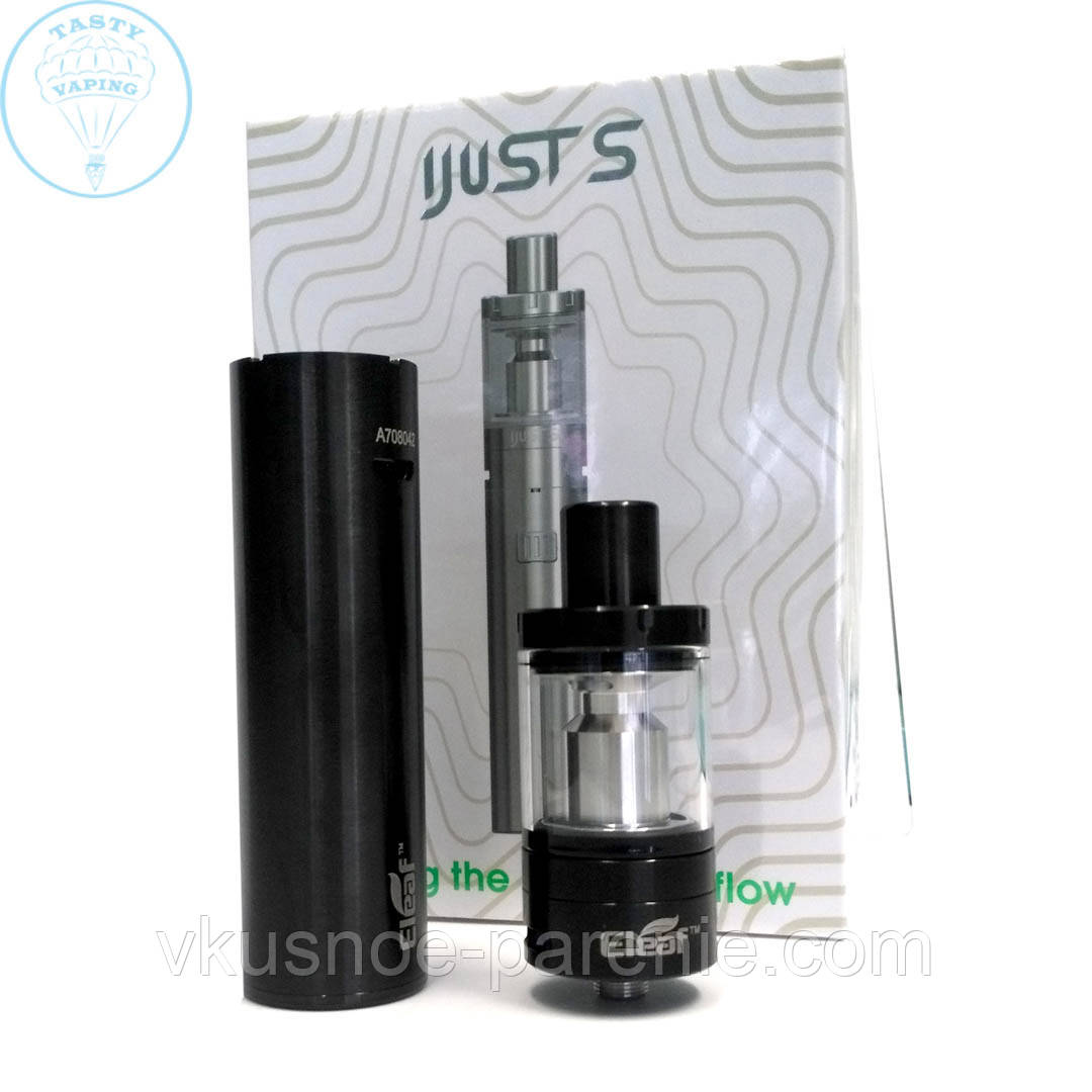 Електронна сигарета Eleaf iJust S 3000 mAh (Стартовий набір) Чорний