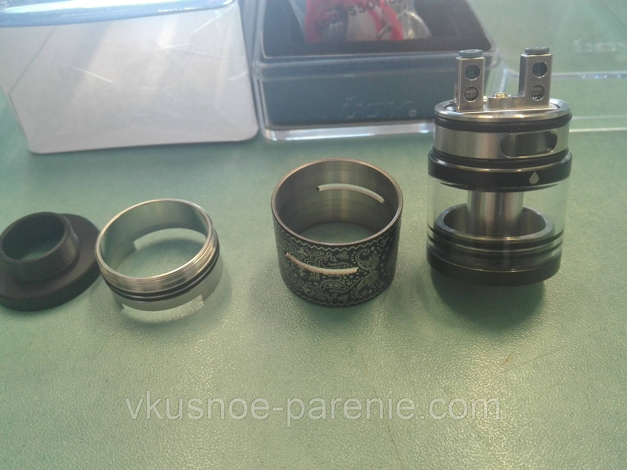 Дріп-бак Limitless Plus rdta (оригінал) чорний