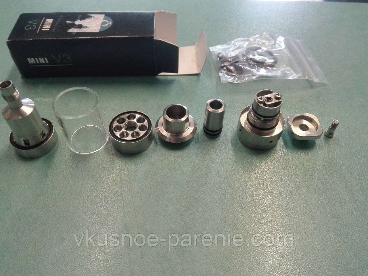 Бак обслуговується Kayfun V3 mini