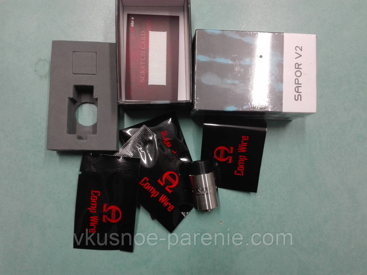 Дрипка Sapor v2 22мм сталевий (оригінал)