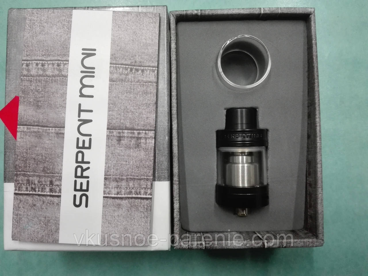 Атомайзер Serpent mini Wotofo 2,0 мл (оригінал) чорний