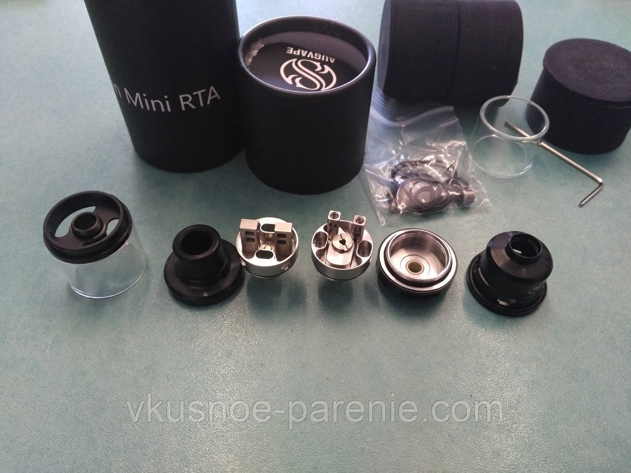 Merlin Mini 24mm by Augvape (оригінал) чорний