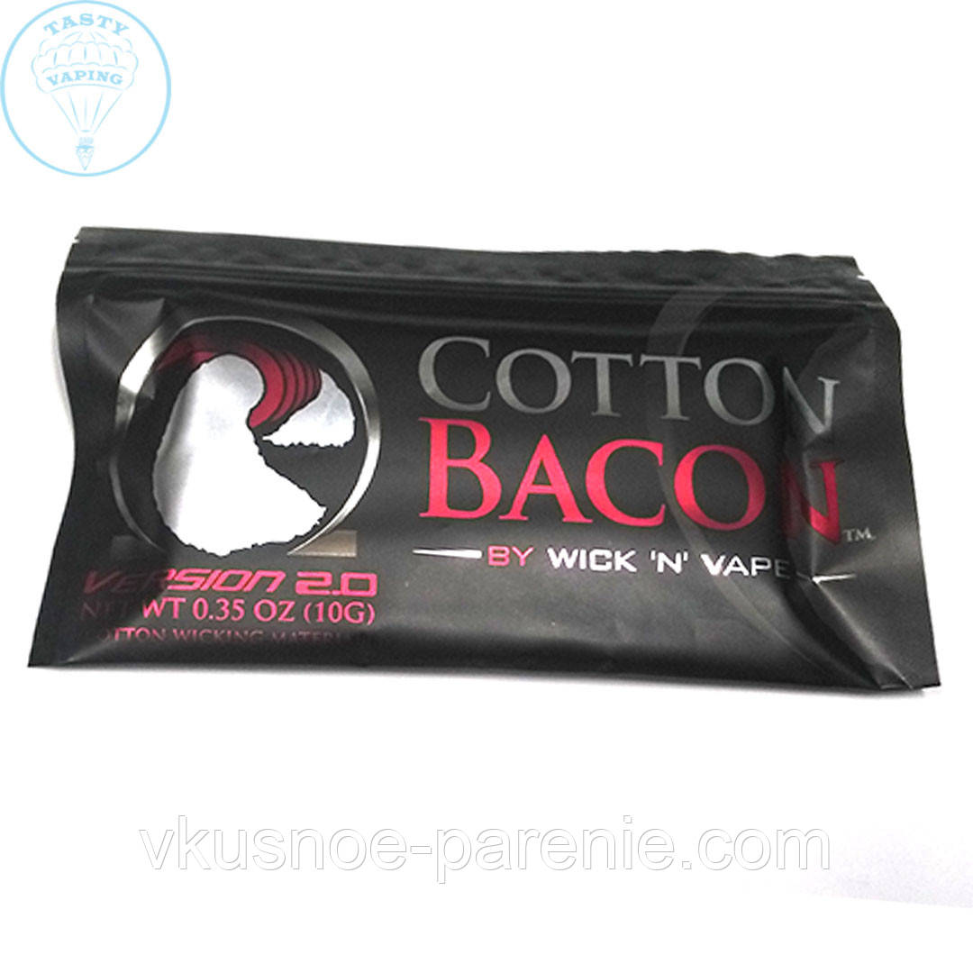 Вата Cotton Bacon v2 Wick N Vape паковання 10 аркушів
