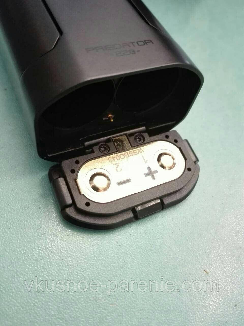 Бокс мод Wismec Predator 228 (оригінал) Чорний