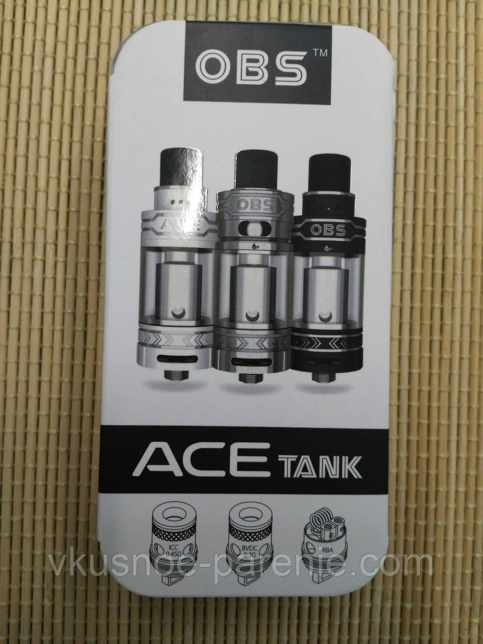 Tank ACE by OBS (оригінал) чорний