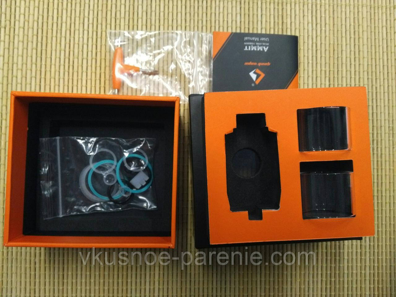 Бак Ammit RTA Dual Coil Version GeekVape оригінал сталь