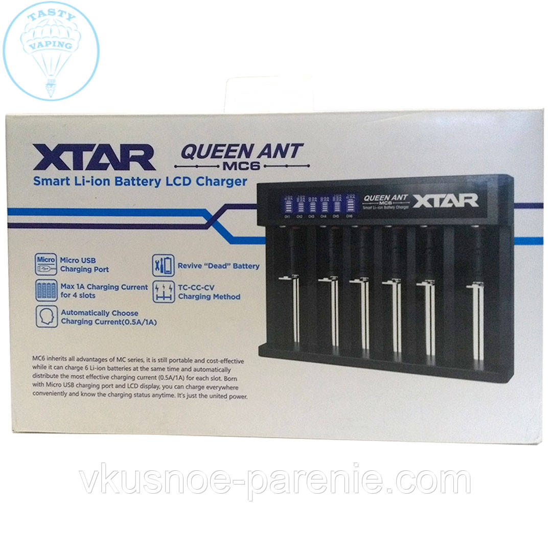 Зарядний пристрій XTAR MC6 QUEEN ANT