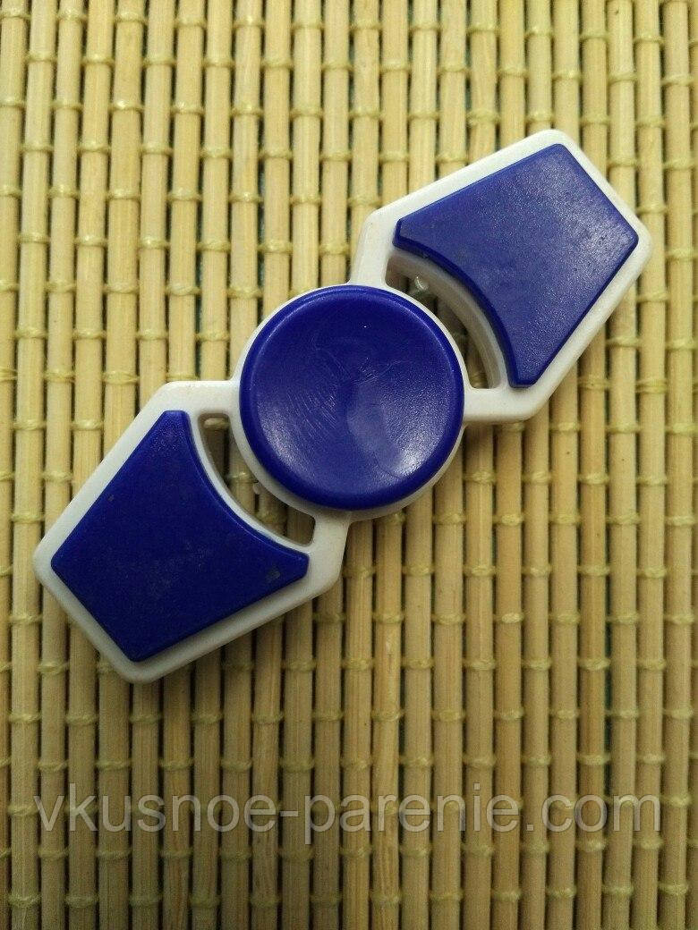 Spinner Спинер подвійний синій з білим