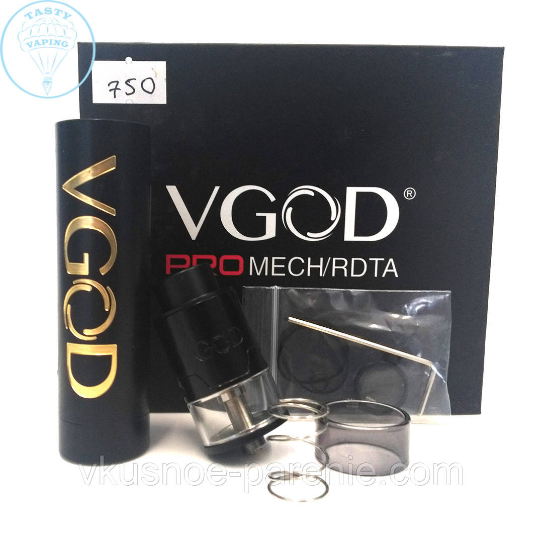 Мехмод Кіт VGOD PRO Mech RDTA Kit Black