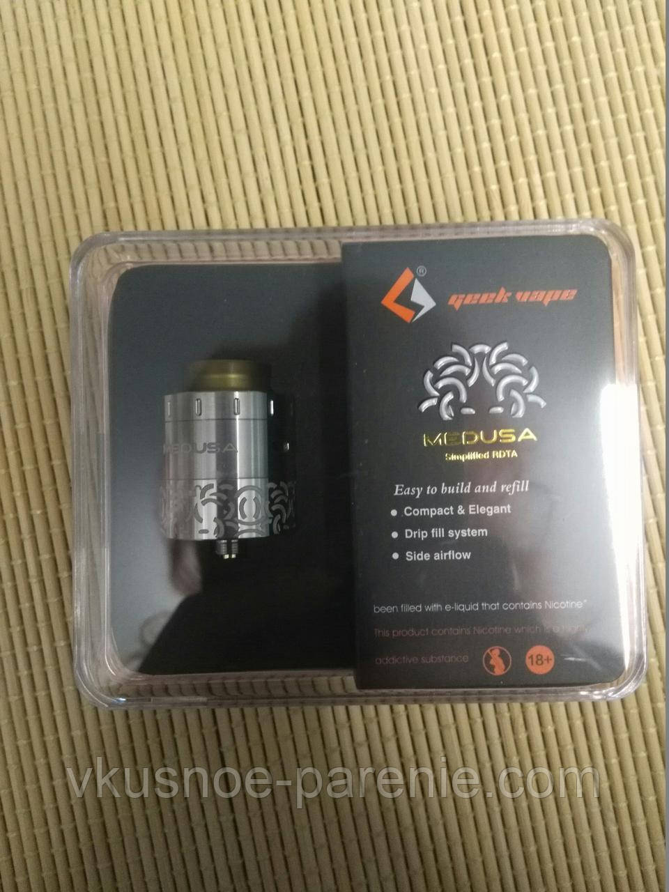 Дрипка Geekvape Medusa RDTA 3ml Silver
