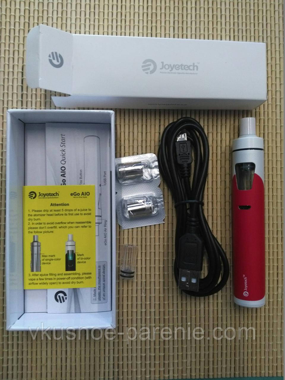 Joyetech eGo AIO 1500mAh Стартовий набір Білий з червоним