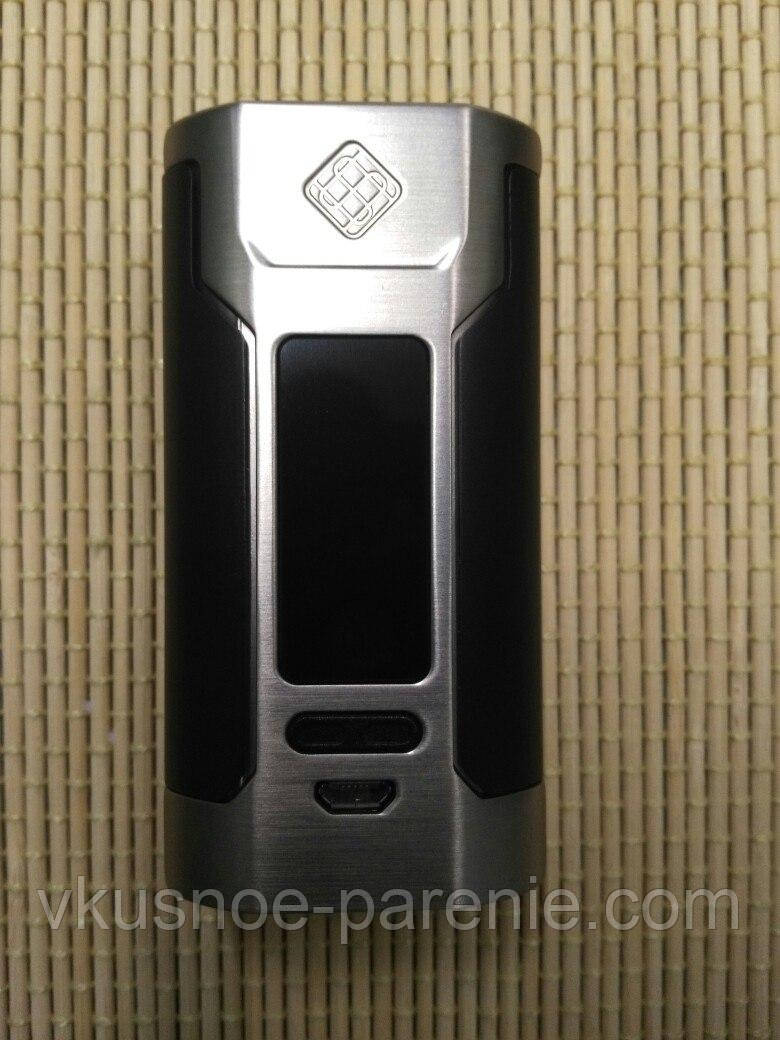 Бокс мод Wismec Predator 228 (оригінал) Сталевий із чорним