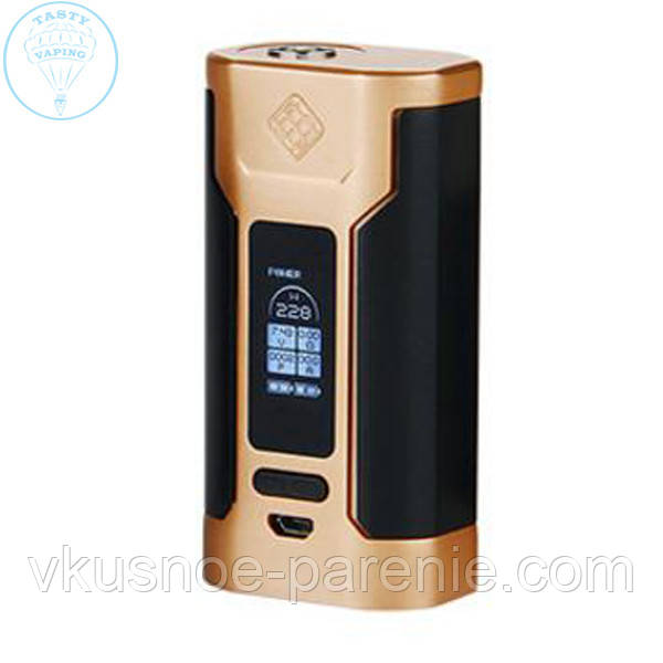 Бокс мод Wismec Predator 228 (оригінал) Бронза з Чорним
