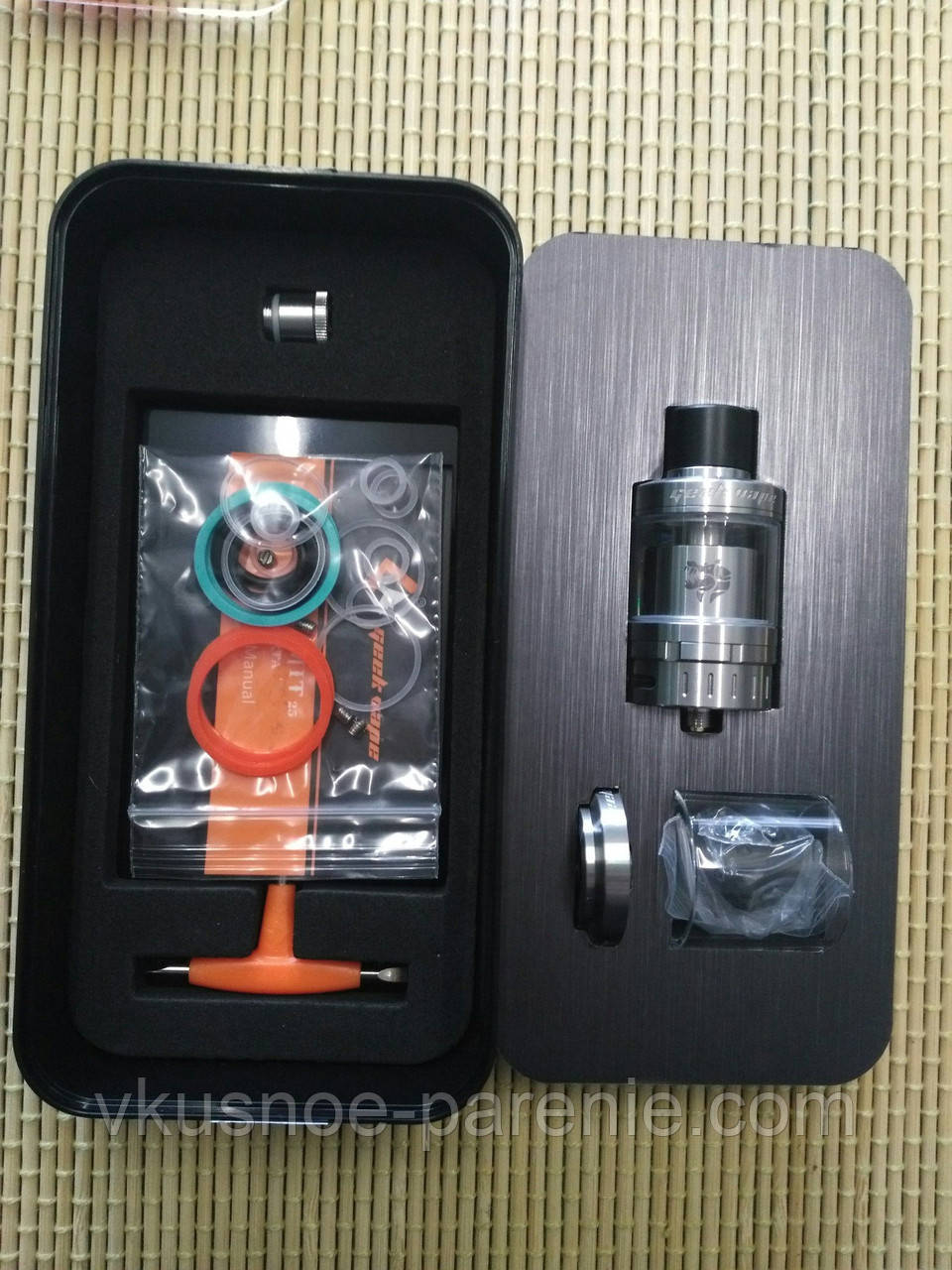 Бак Ammit 25 RTA Single Coil Version GeekVape оригінал сталь